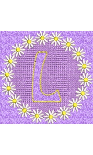 Embossed Daisy L