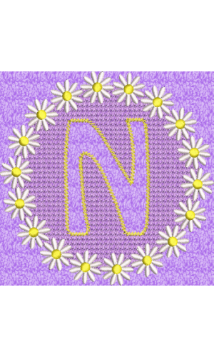 Embossed Daisy N