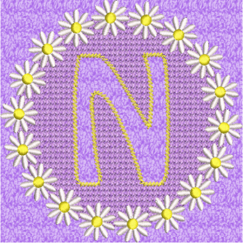 Embossed Daisy N