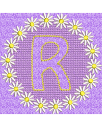 Embossed Daisy R