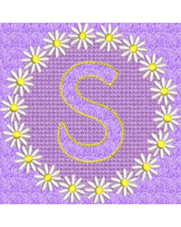 Embossed Daisy S