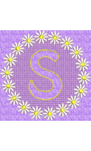 Embossed Daisy S