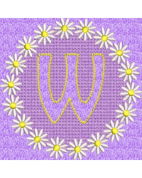 Embossed Daisy W