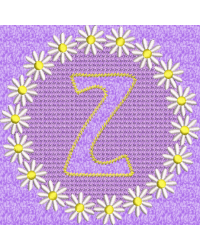 Embossed Daisy Z