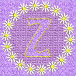 Embossed Daisy Z