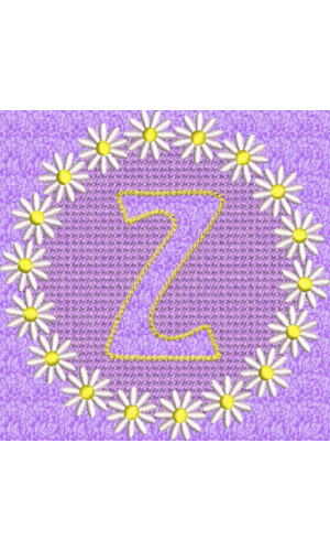 Embossed Daisy Z