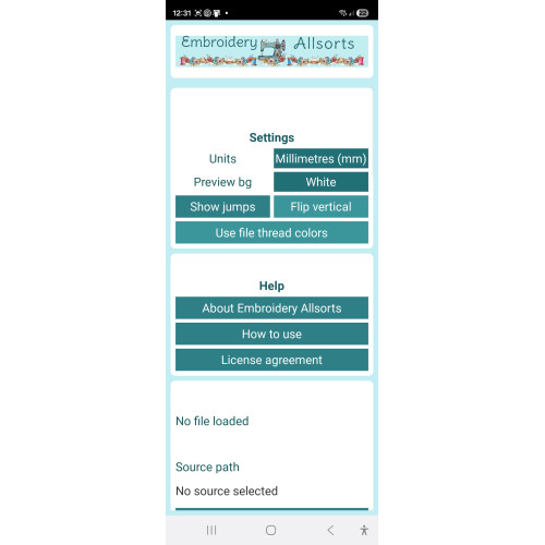 Embroidery Allsorts StitchLab – Android Edition Embroidery Allsorts StitchLab – Android Edition