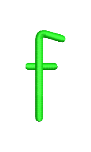 Enviro Lower Case F