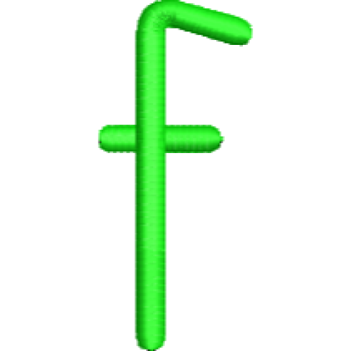 Enviro Lower Case F