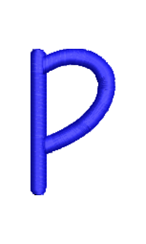 Enviro Lower Case P