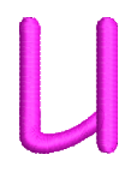 Enviro Lower Case U