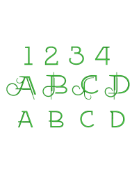 Ethel Font Set