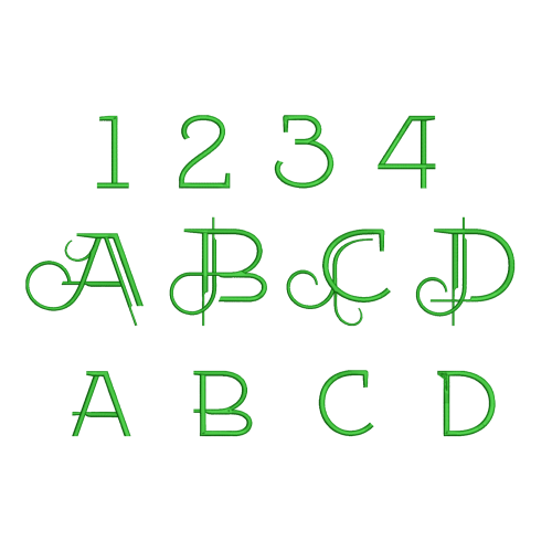 Ethel Font Set Ethel Font Set