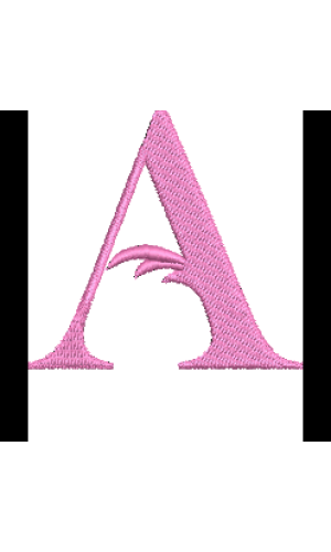Police flamant rose A