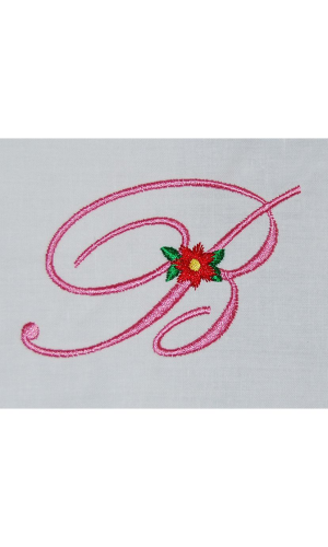 Floral Alphabet B Floral Alphabet B