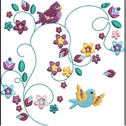 Floral Bird 3