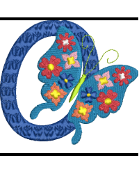 Floral Butterfly 0