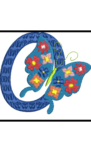 Floral Butterfly 0