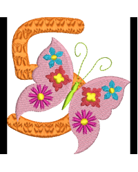 Floral Butterfly 5