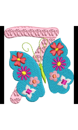 Floral Butterfly 7