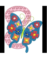 Floral Butterfly 8