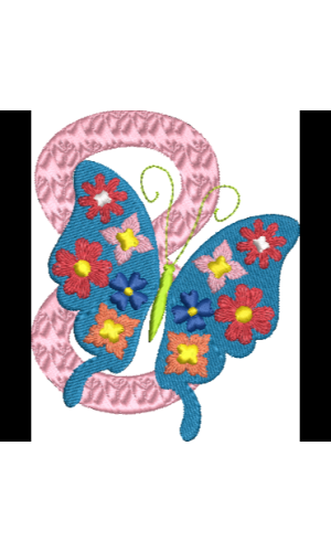 Floral Butterfly 8