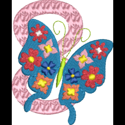 Floral Butterfly 8