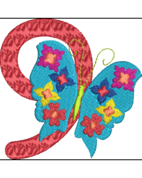 Floral Butterfly 9