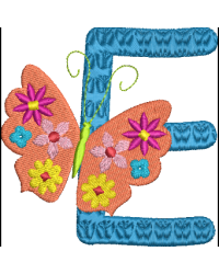 Floral Butterfly E