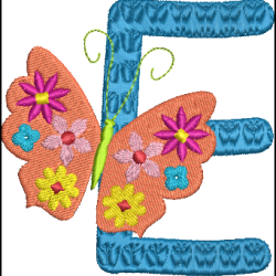 Floral Butterfly E