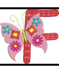 Floral Butterfly F