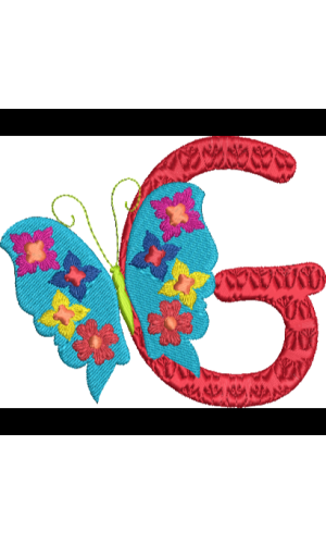 Floral Butterfly G