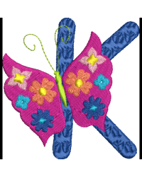 Floral Butterfly K