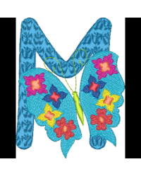 Floral Butterfly M
