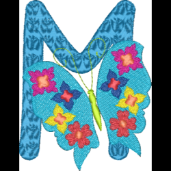 Floral Butterfly M