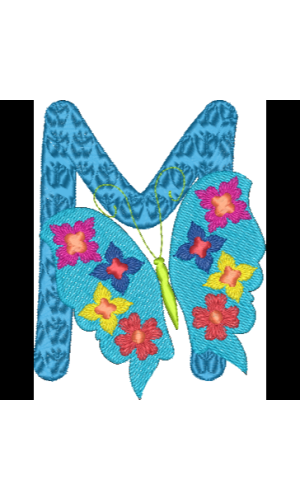 Floral Butterfly M
