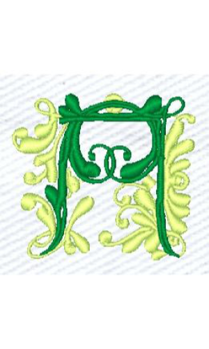 Flourish Alphabet A Flourish Alphabet A