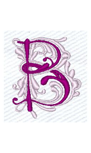 Flourish B Alphabet Flourish B Alphabet