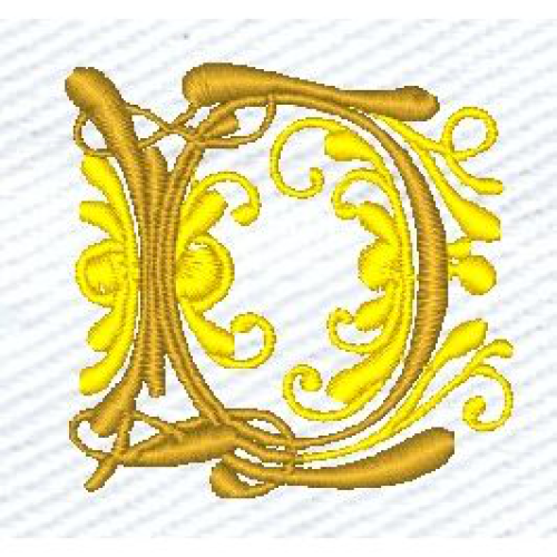 Flourish D Alphabet Flourish D Alphabet