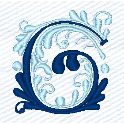 Flourish G Alphabet