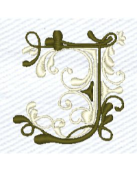 Flourish J Alphabet