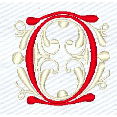 Flourish O Alphabet