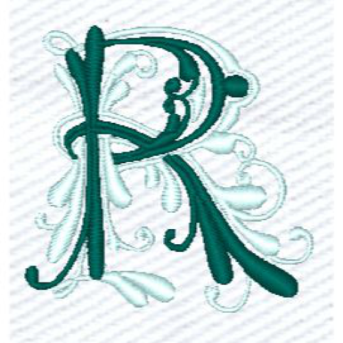 Flourish R Alphabet Flourish R Alphabet