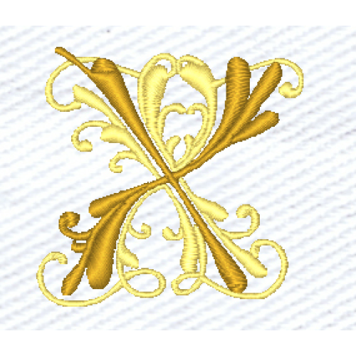 Flourish X Alphabet