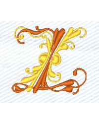 Flourish Z Alphabet