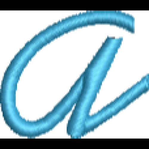 Font 1 Lower Case A