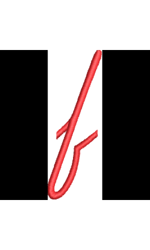 Font 1 Lower Case F