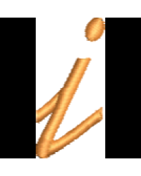 Font 1 Lower Case I
