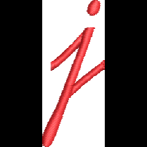 Font 1 Lower Case J