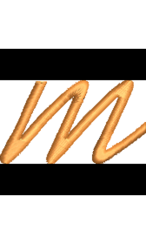 Font 1 Lower Case M